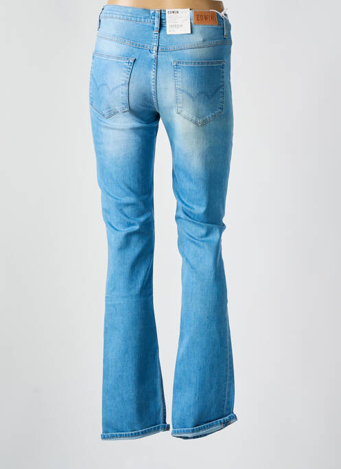 Blugi bootcut albastru EDWIN femeie