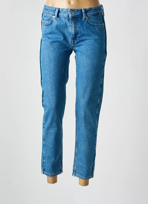 Blugi cu croială slim albastru MINIMUM femeie