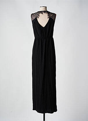 Rochie lungă fără mâneci fără mâneci negru MINIMUM femeie