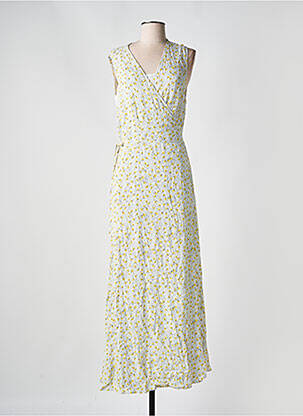 Rochie lungă galben MINIMUM femeie