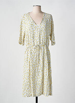 Rochie midi galben MINIMUM femeie