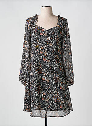 Rochie scurtă mâneci lungi mâneci lungi negru I.CODE (By IKKS) femeie