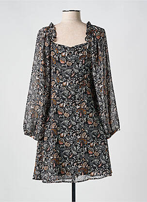 Rochie scurtă mâneci lungi mâneci lungi negru I.CODE (By IKKS) femeie