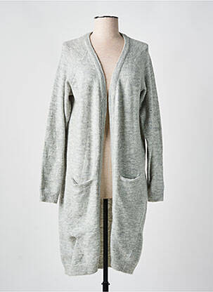 Vestă cu mâneci lungi gri MINIMUM femeie