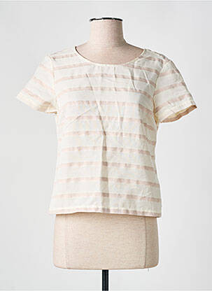 Tricou bej I.CODE (By IKKS) femeie