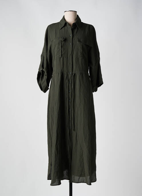 Rochie lungă verde MINIMUM femeie