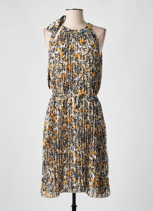 Rochie midi galben MINIMUM femeie