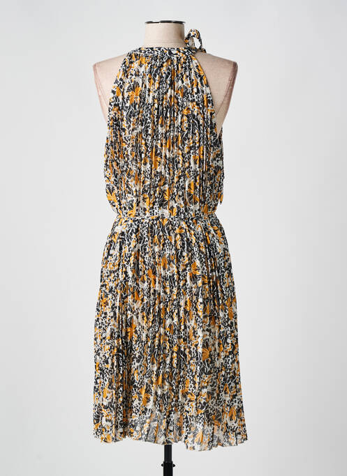 Rochie midi galben MINIMUM femeie