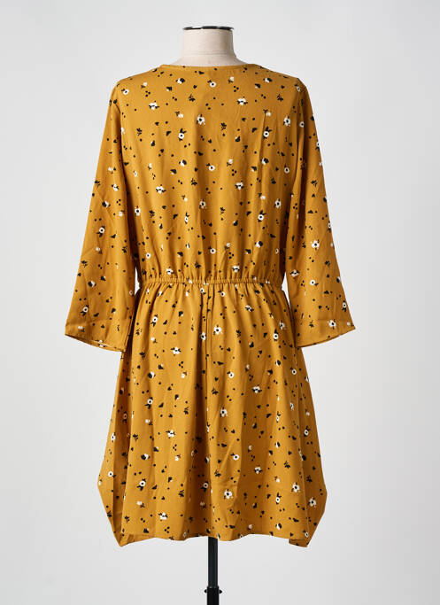 Rochie midi galben I.CODE (By IKKS) femeie