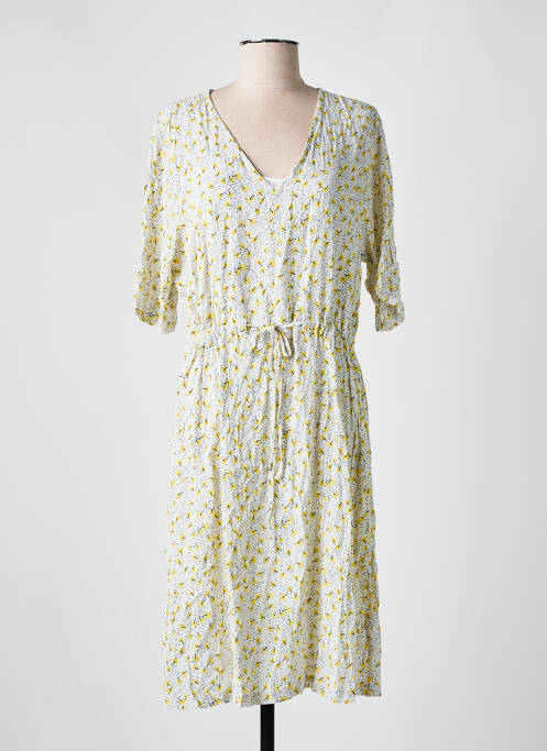 Rochie midi galben MINIMUM femeie