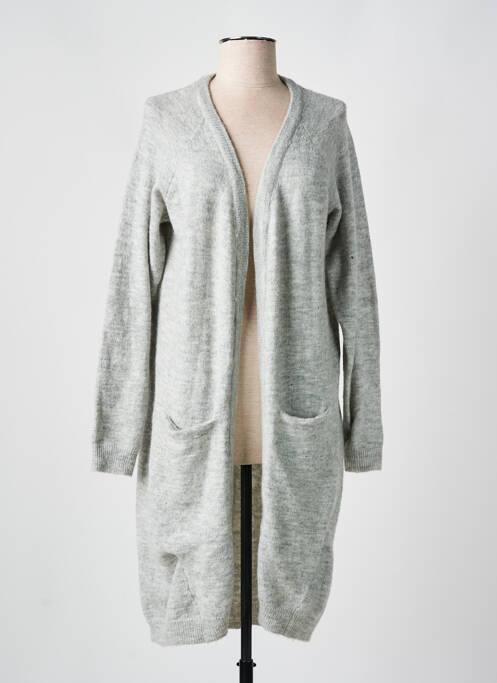 Vestă cu mâneci lungi gri MINIMUM femeie