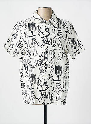 Cămașă cu mâneci scurte alb EDWIN bărbat