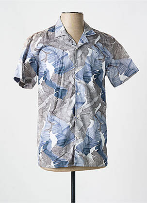 Cămașă cu mâneci scurte gri MINIMUM bărbat