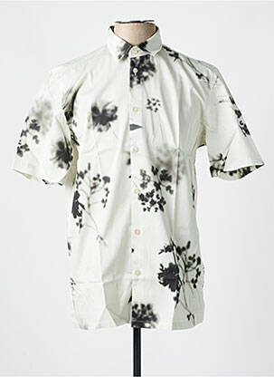 Cămașă cu mâneci scurte verde MINIMUM bărbat