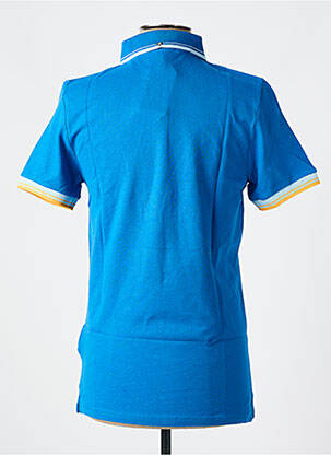 Polo croială cambrată mâneci scurte albastru deschis BEN SHERMAN bărbat