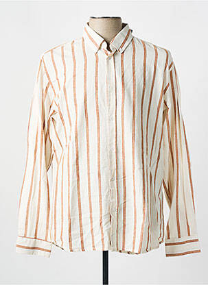 Cămașă cu mâneci lungi bej MINIMUM bărbat