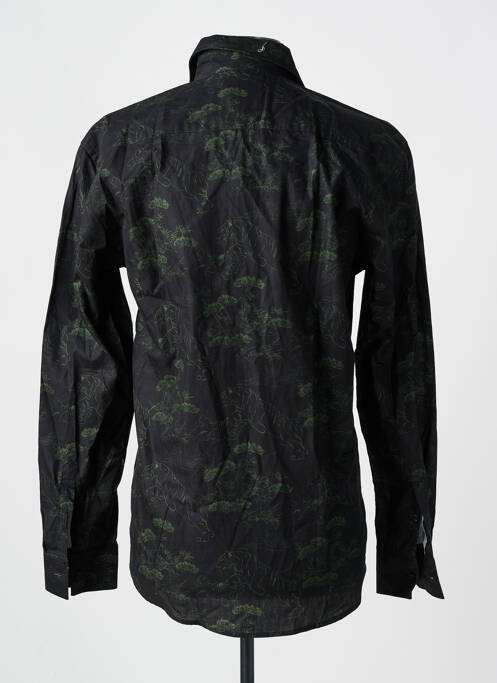 Cămașă cu mâneci lungi negru MINIMUM bărbat