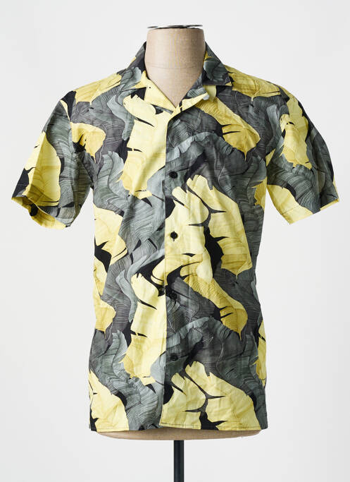 Cămașă cu mâneci scurte galben MINIMUM bărbat