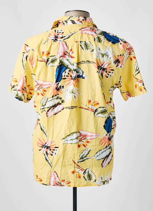 Cămașă cu mâneci scurte galben MINIMUM bărbat