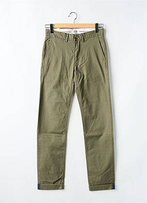 Pantalon chino elasticitate mărime normală verde BEN SHERMAN bărbat