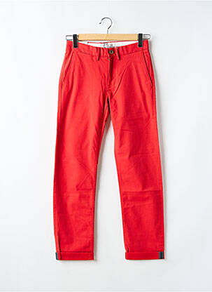 Pantalon chino roșu BEN SHERMAN bărbat