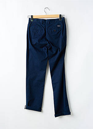 Pantalon chino țesătură poplin mărime normală albastru BEN SHERMAN bărbat