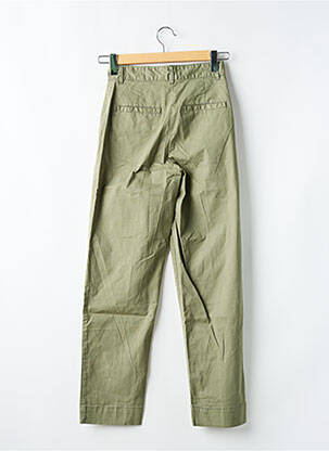Pantalon drept elasticitate mărime normală verde MINIMUM femeie