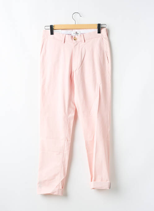 Pantalon chino roz BEN SHERMAN bărbat