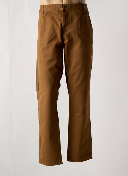 Blugi cu croială dreaptă maro SOLID JEANS bărbat