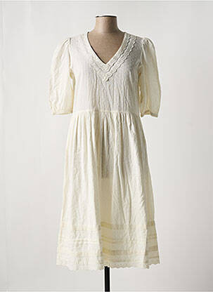 Rochie midi bej MINIMUM femeie