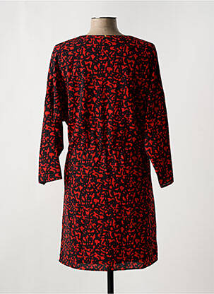 Rochie scurtă mâneci lungi mâneci lungi portocaliu I.CODE (By IKKS) femeie