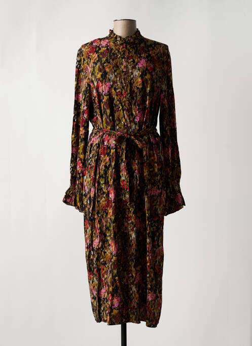 Rochie lungă negru MINIMUM femeie