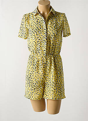 Salopetă scurtă galben MINIMUM femeie