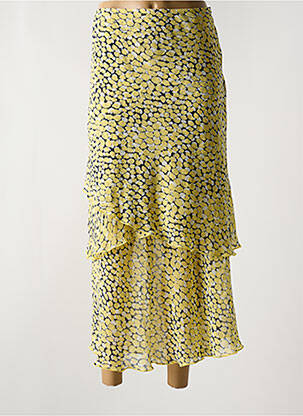 Fustă lungă galben MINIMUM femeie