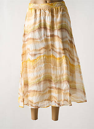 Fustă lungă galben MINIMUM femeie