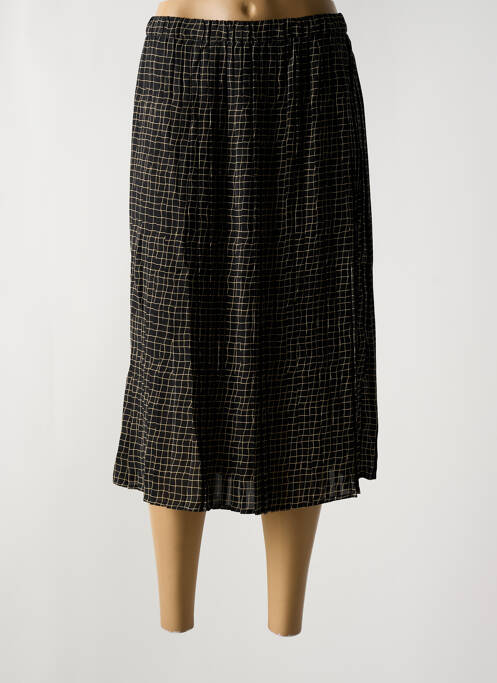 Fustă midi negru MINIMUM femeie