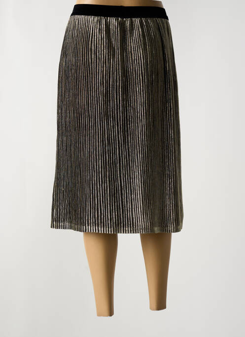 Fustă midi auriu MINIMUM femeie