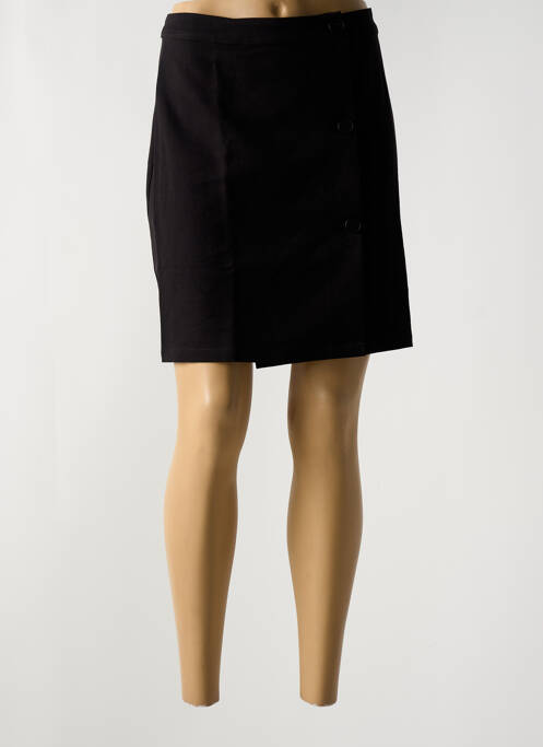 Fustă scurtă negru MINIMUM femeie