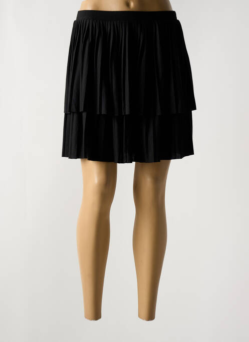 Fustă scurtă negru MINIMUM femeie