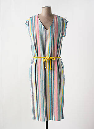 Rochie midi albastru LOLA ESPELETA femeie