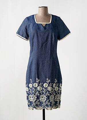 Rochie midi albastru IMPULSION femeie