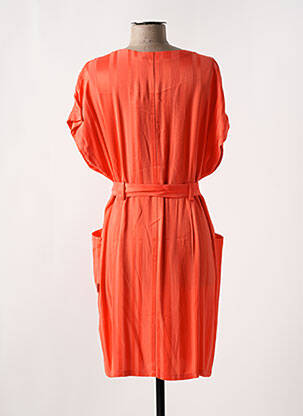 Rochie scurtă mâneci scurte mâneci scurte portocalie LEE COOPER femeie