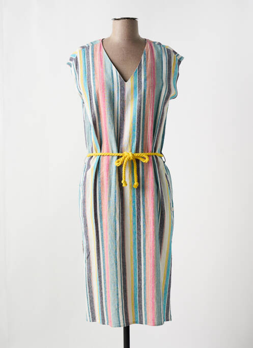 Rochie midi albastru LOLA ESPELETA femeie