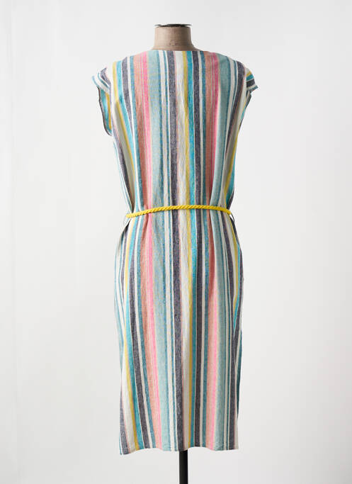 Rochie midi albastru LOLA ESPELETA femeie