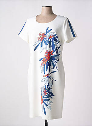 Rochie midi alb IMPULSION femeie