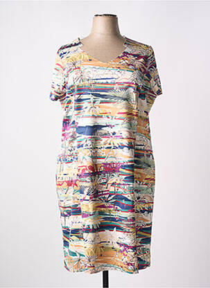 Rochie midi bej IMPULSION femeie