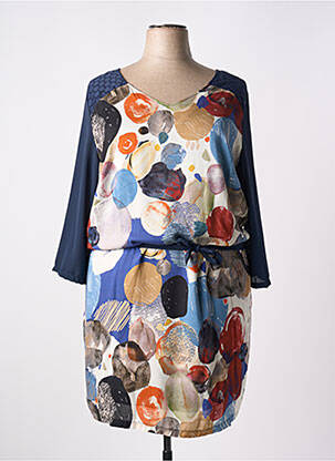 Rochie midi albastru ZELI femeie