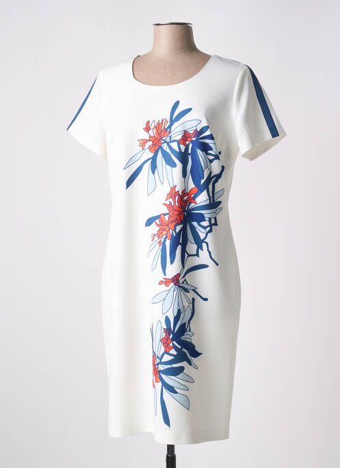 Rochie midi alb IMPULSION femeie