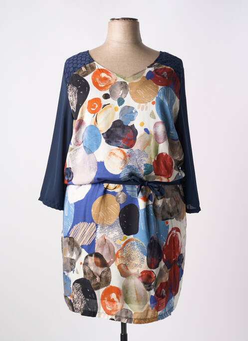 Rochie midi albastru ZELI femeie