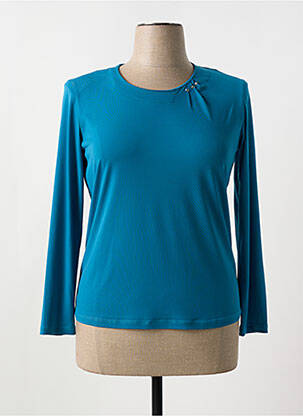 Tricou mâneci lungi mâneci lungi albastru ENRICH'S FASHION femeie